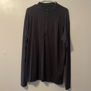 lululemon | Metal Vent Half Zip 2.0 | DECO/BLK | XXL